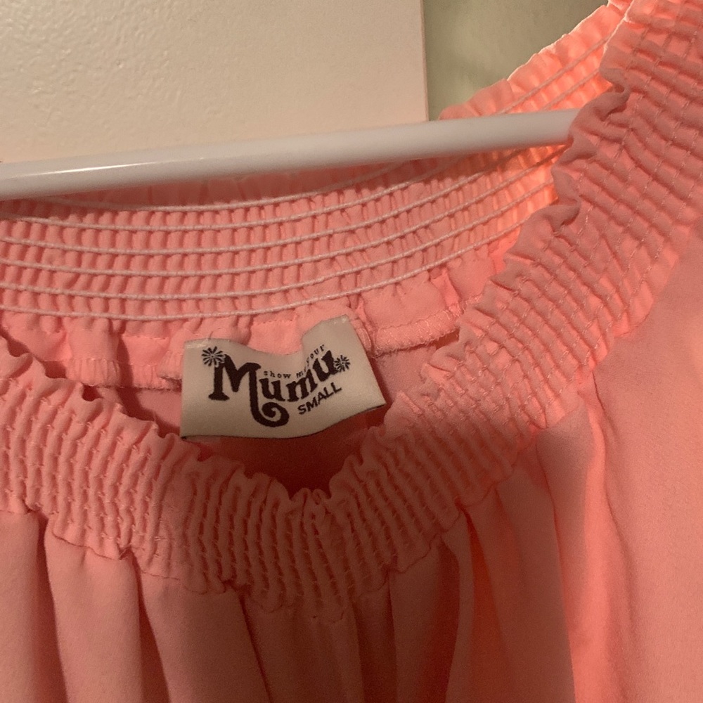 Show me your MUMU off the shoulder maxi dress